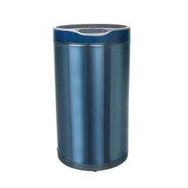 Ведро для мусора сенсорное, круглое, внутр ведро, Foodatlas JAH-9312, 12 л (сапфировый)