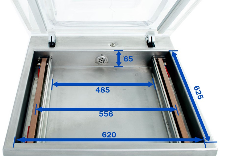 Вакуумный упаковщик DZQ-600/2H Foodatlas Eco фото 12