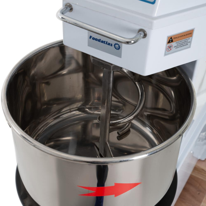 Тестомес спиральный THS-40A Foodatlas Eco фото 12