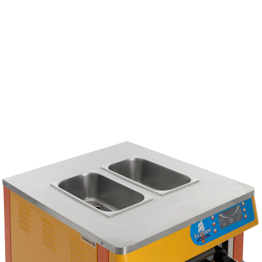 Фризер мягкого мороженого MQ-L18T Foodatlas Eco (желтый) фото 2