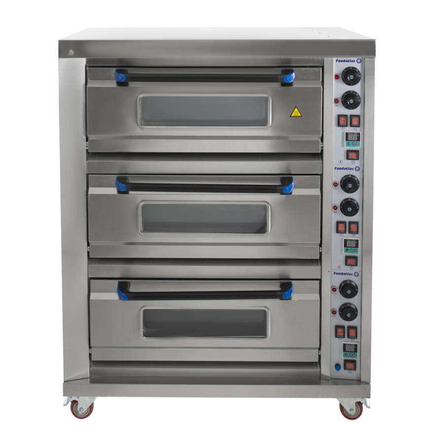 Печь хлебопекарная электрическая ярусная HEO-33S Foodatlas фото 2