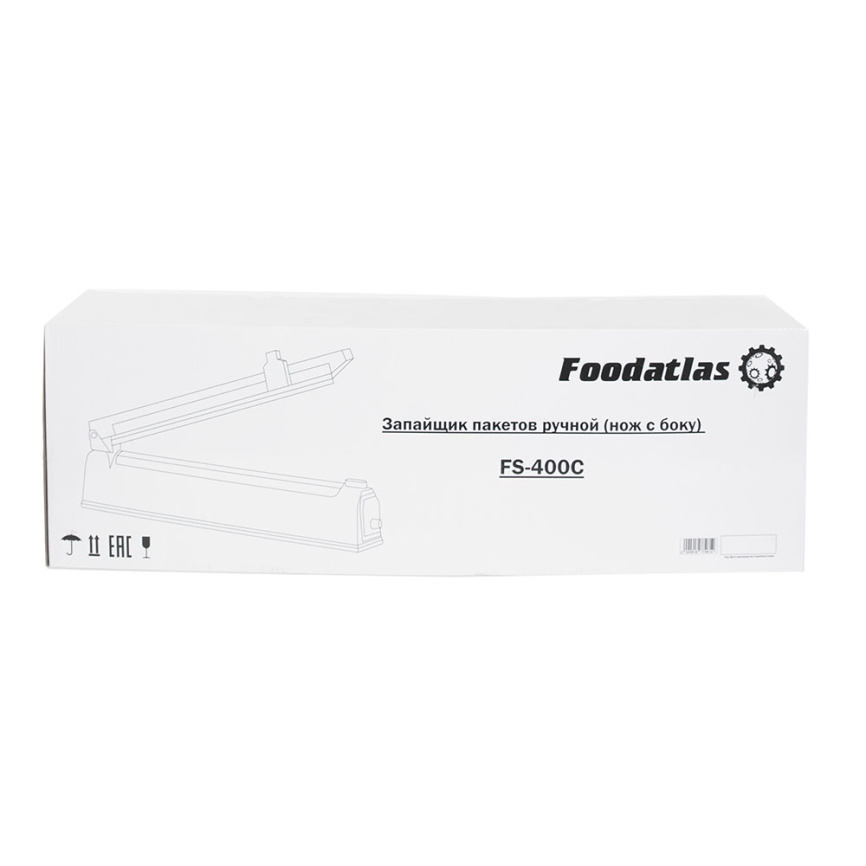 Запайщик пакетов ручной (нож с боку) FS-400C Foodatlas фото 8