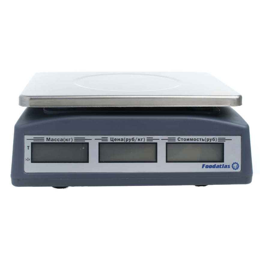 Торговые весы Foodatlas 30кг/1гр YZ-506 фото 3