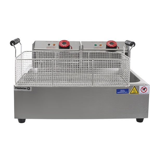 Фритюрница-чебуречница (12л) DF-82Ч Foodatlas Eco фото 8