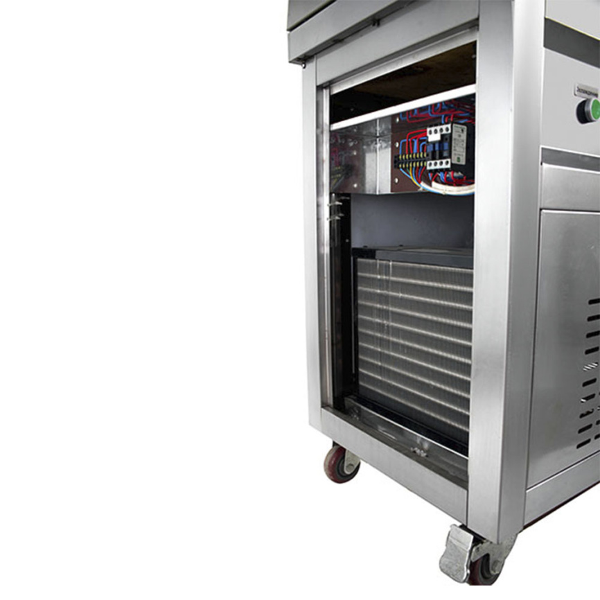 Фризер для ролл мороженого KCB-2F Foodatlas (световой короб) фото 4