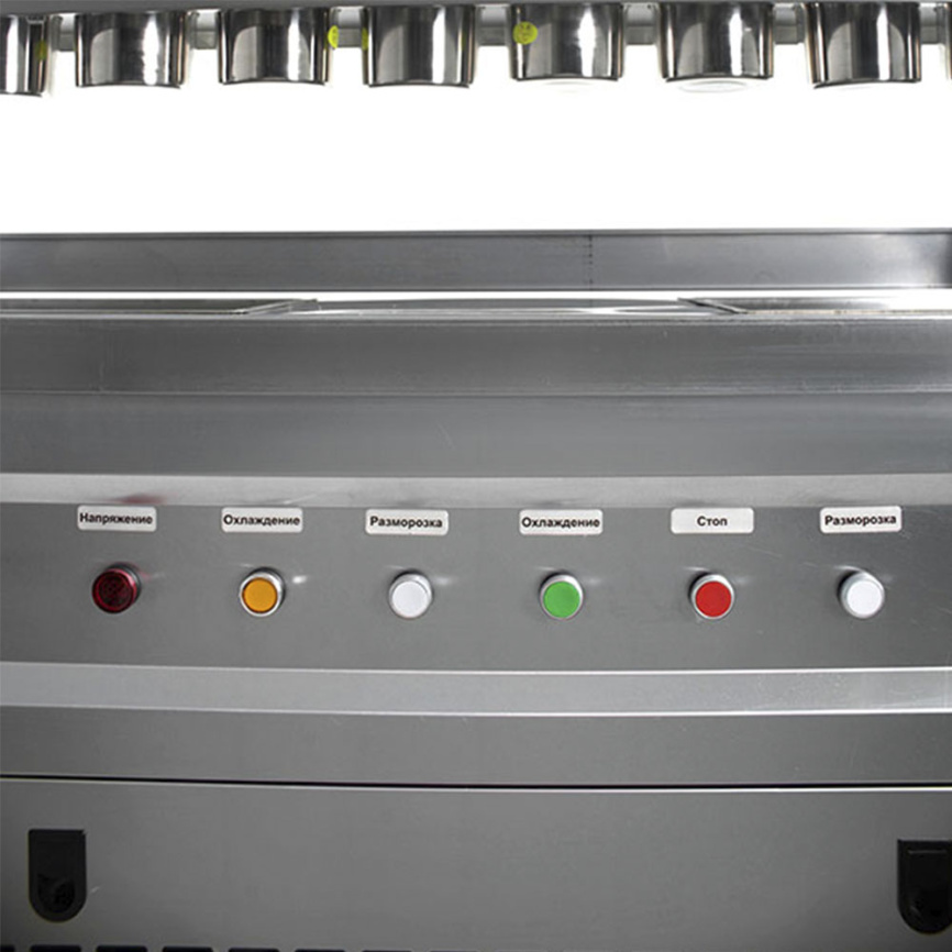 Фризер для ролл мороженого KCB-2F Foodatlas (контейнеры, стол для топпингов, 2 компрессора) фото 9
